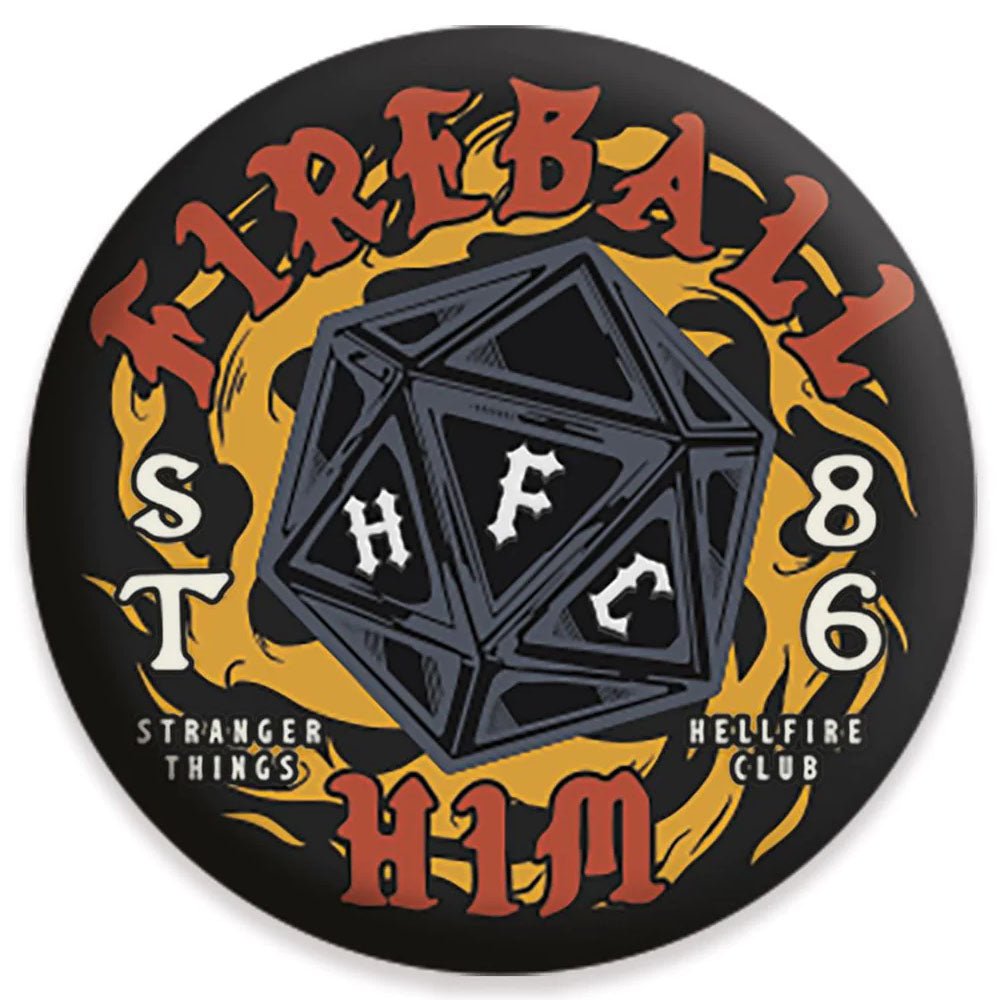 STRANGER THINGS ストレンジャー・シングス (シーズン5 2025年配信決定 ) - Fireball Him / バッジ - PGS